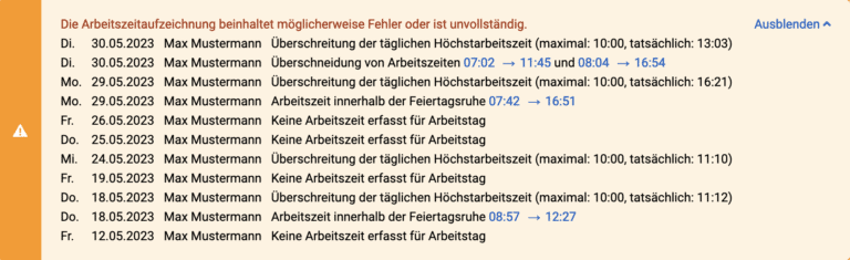 Elektronische Arbeitszeiterfassung F R Unternehmen Timr