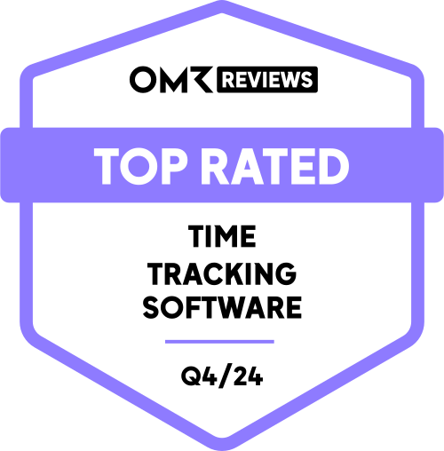 OMR Top Rated Badge Zeiterfassung