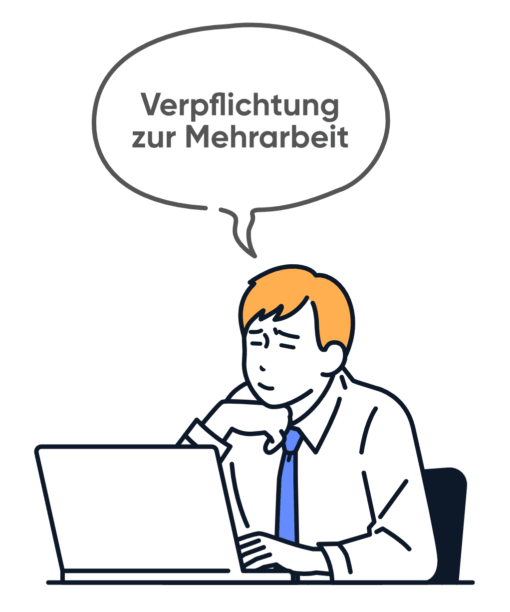 Verpflichtung zur Mehrarbeit