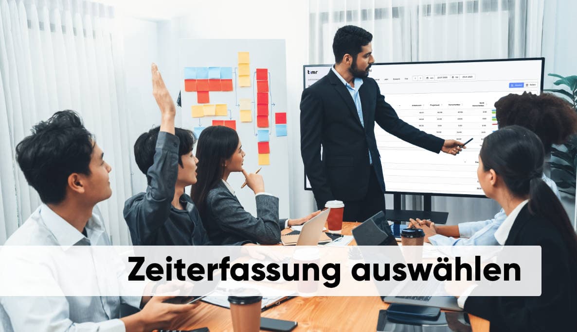 Zeiterfassung auswählen